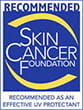 Skin Cancer Foundation Recommended UV Protectant logo