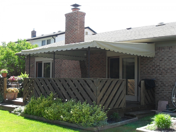 Residential Awnings Clawson MI - Installation & Service - ROBA - awning_for_patio